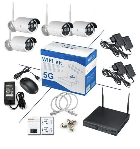 Kit videosorveglianza wireless - kit,
