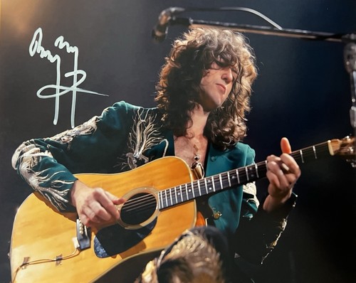 Foto firmata jimmy page led - foto,