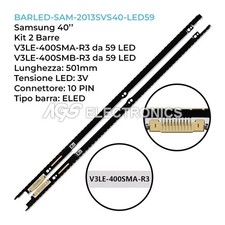 KIT2 BARRE STRIP LED TV