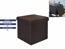 x Pouff Puff Pouf Contenitore