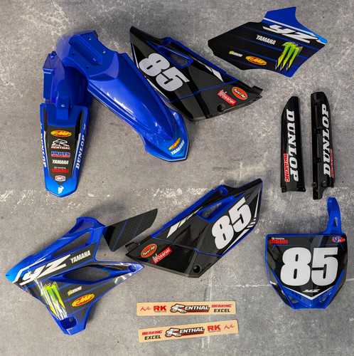 Plastiche grafica yamaha yz - +,