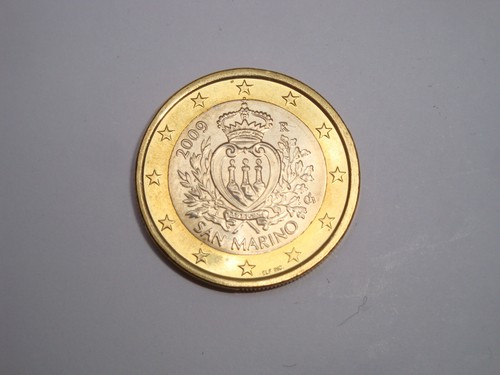 Euro san marino 2009 stemma - euro,