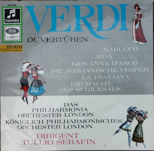 Vinyl verdi ouvertüren - -,