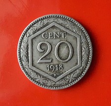 20 CENTESIMI 1918 ERRORE -