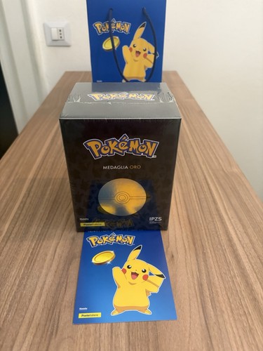 Medaglia oro pokemon - pokemon, poste