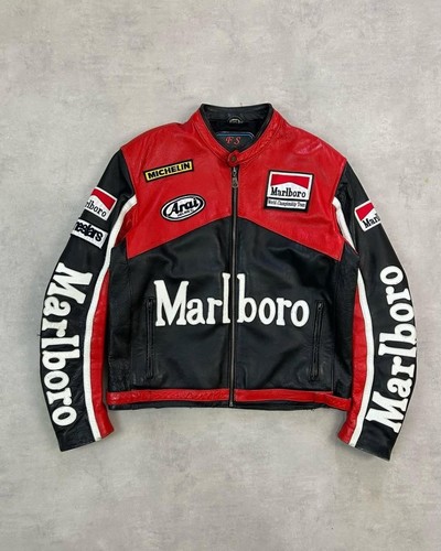 Giacca moto pelle corsa