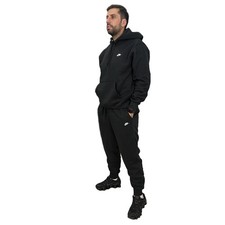TUTA NIKE Uomo Felpata NERO