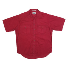 DOCKERS Uomo Rosso Manica