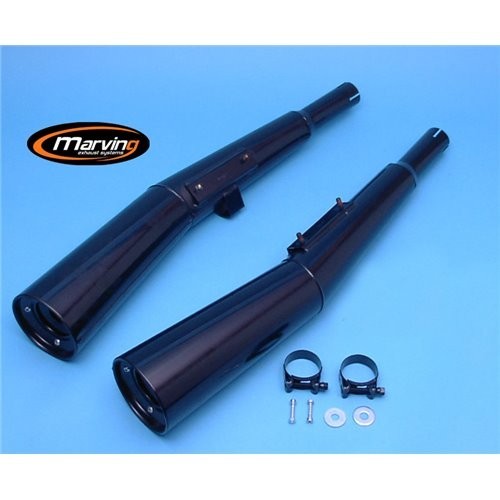 Coppia scarico marmitta honda - scarico,