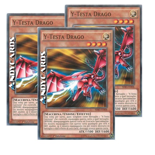 Testa drago y dragon - drago, (y-dragon