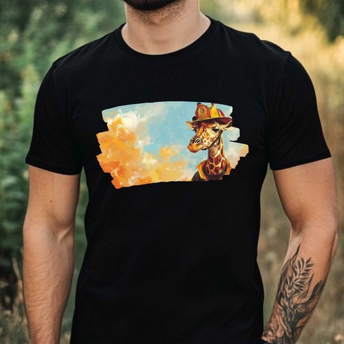 Shirt uomo giraffa come - t-shirt,