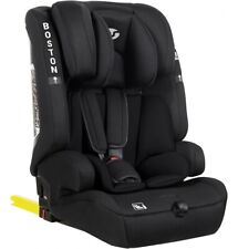 Seggiolino Auto 9-36 Kg Isofix / 15M-12 Anni Nero Boston i-Size Innovaciones Ms