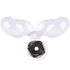 Pair Headlight Lens Cover