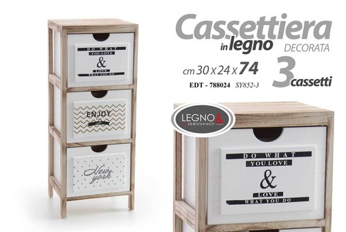Cassettiera cucina bagno - cassettiera,
