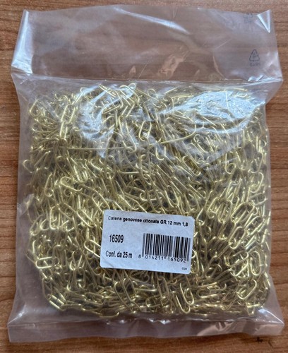 Catena genovese ottonata mis - catena, ottonata,