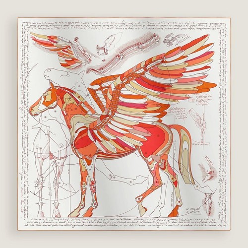 Nuova sciarpa hermes pegase - nuova, le