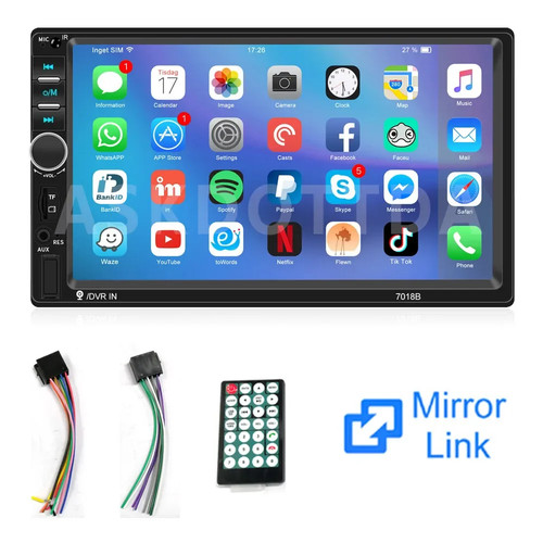 Autoradio din touch - 7",