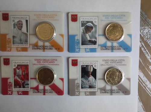 Stamp coin card vaticano - stamp&coin, n°