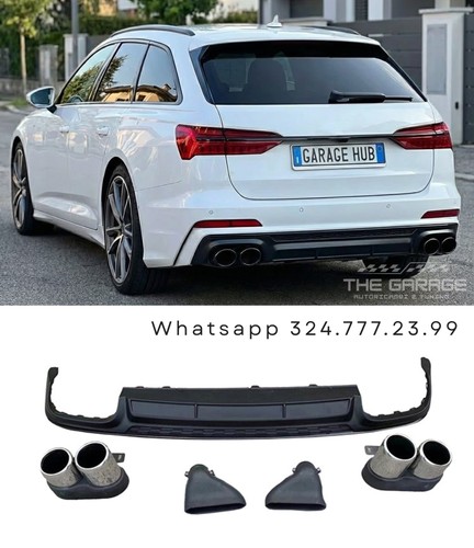 Diffusore posteriore rs6 look - rs6,