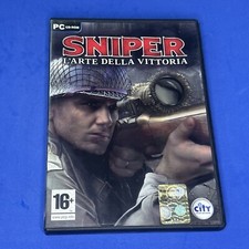 SNIPER L'ARTE DELLA VITTORIA PC CD ROM GIOCO VERSIONE ITALIANA
