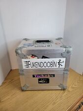 Technics DMC Flight Case Attrezzatura DJ Vinile Record Road Carrier Metallo Duro