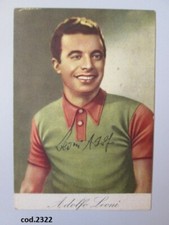 Foto/Cartolina Adolfo Leoni È stato un ciclista su strada e pistard italiano