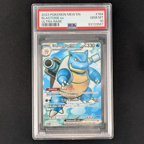 Ptcg blastoise ex mew - ptcg, ek