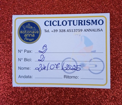 Biglietto motonave anna - biglietto,