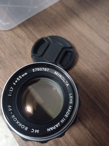 Minolta rokkor 55mm f1 7 - minolta, pf