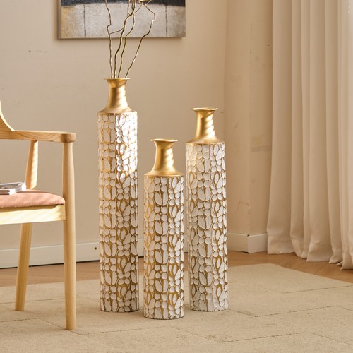 Vasi terra metallo - in, oro