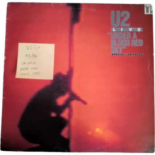 Live under blood red sky - u2,
