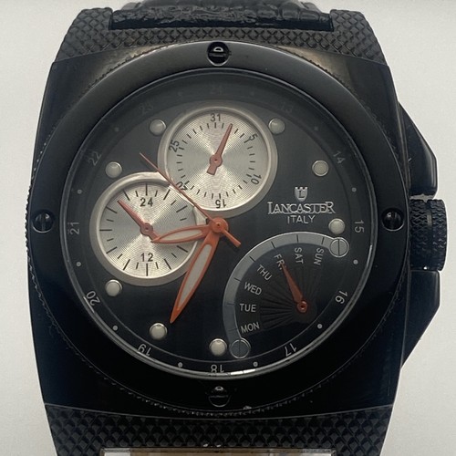 Orologio uomo lancaster nero - orologio,