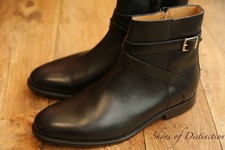 Stivali Barker in pelle nera