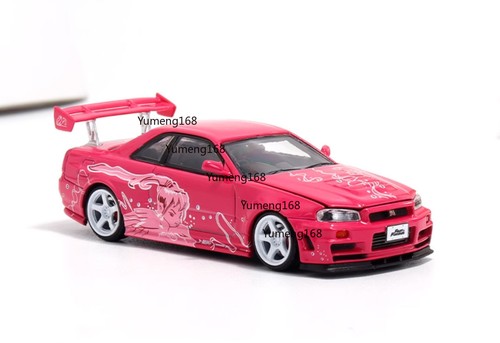 Jdm rosa skyline gtr - tm, 1:64