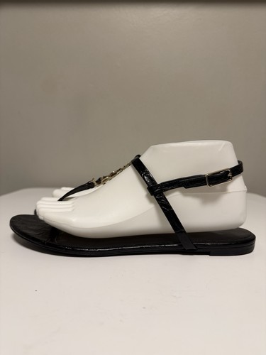 Sandalo piatto saint laurent - piatto,