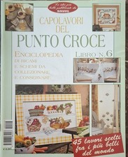 CAPOLAVORI DEL PUNTO CROCE - ENCICLOPEDIA - LIBRO N. 6