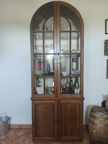 Vetrina legno vetro - in,