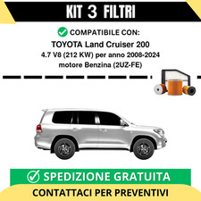 Kit 3 Filtri Tagliando per