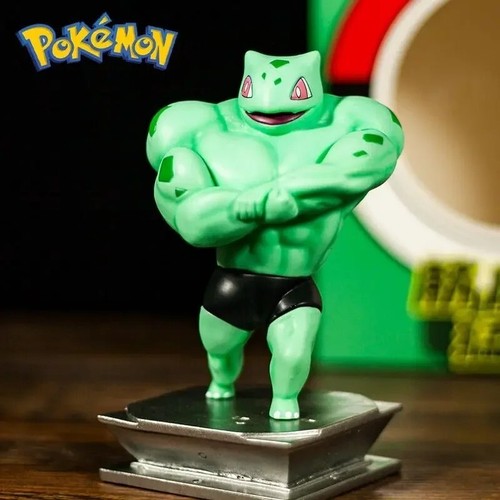 Pokemon muscle man bulbasaur - man,