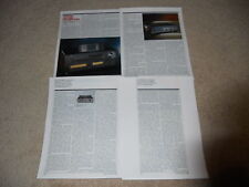 Yamaha Review, Amplificatore