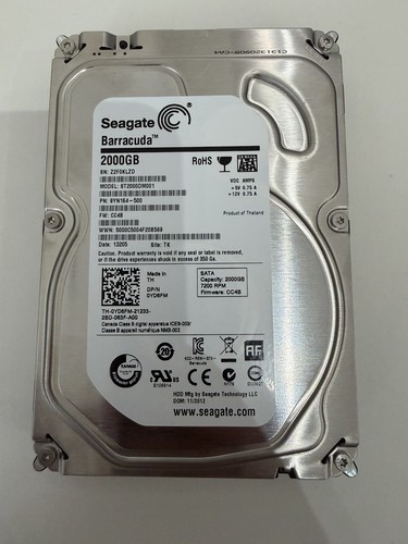 Seagate 2tb hdd - hdd, disk