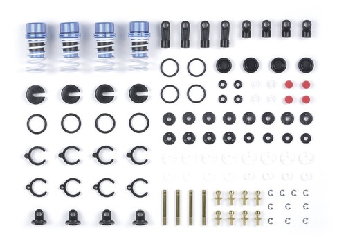 Set ammortizzatori tamiya trf - ammortizzatori,