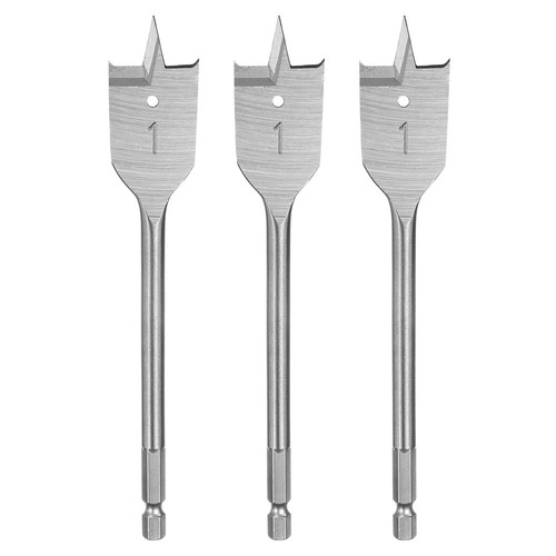 3pcs punta trapano piatto - punta,