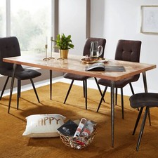 FineBuy Tavolo da Pranzo Legno