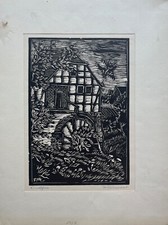 Linolschnitt Fritz Merwart