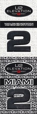 U2 ELEVATION Tour 2001