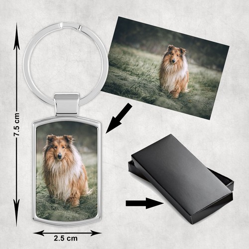 Personalised photo keyring - personalised,