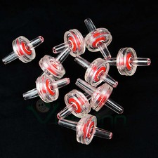 10X valvola non ritorno plastica per pompa aria areatore acquario 3.5-4.0mm CO2
