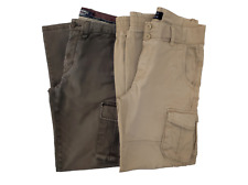 LOTTO N° 2 PANTALONI UOMO modello cargo slim vari colori  Tg 44 usato