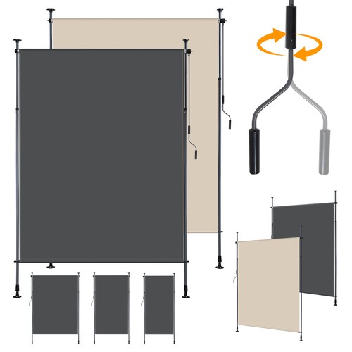 Tenda sole verticale - tenda,